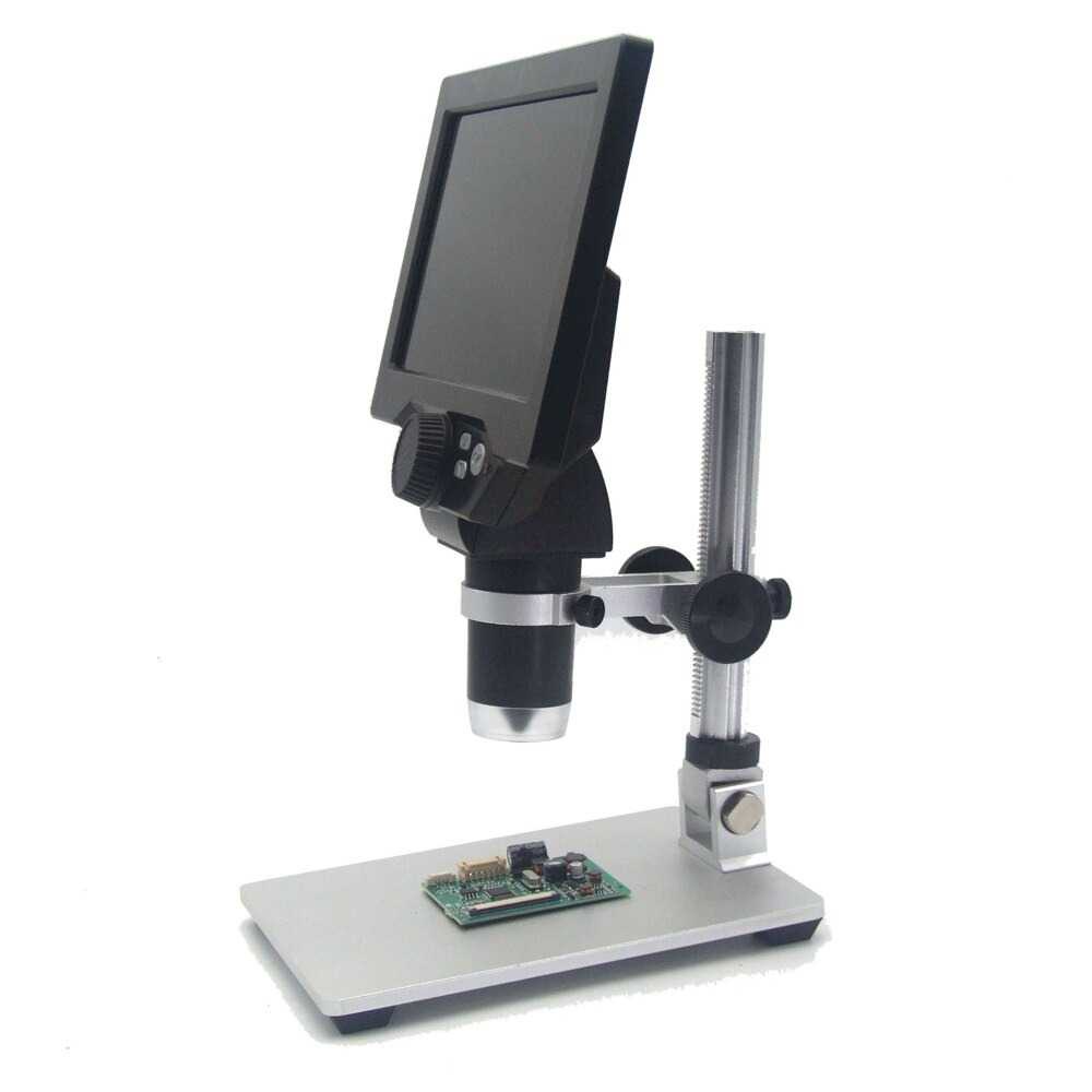 IDN TECH - KKMOON Mikroskop Digital 12MP 1200X Monitor &amp; Metal Stand - G1200