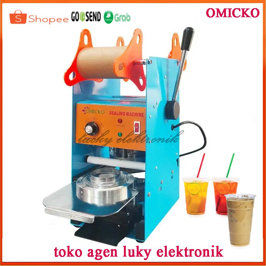 Mesin pres Plastik OMICKO CUP SEALER OMICKO harga Murah berkualitas
