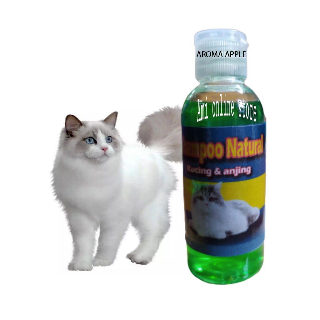 SATU PAKET SHAMPOO NATURAL BOLA KRINCING BESAR KUCING ANJING KELINCI