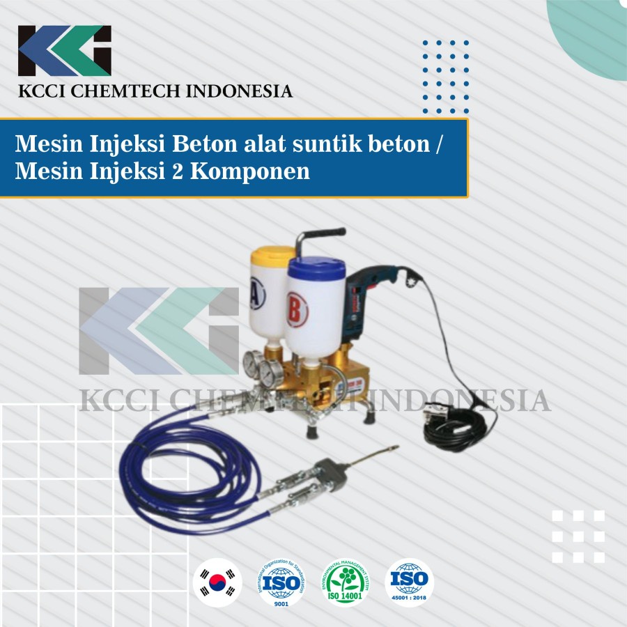 Mesin Injeksi Beton alat suntik beton / Mesin Injeksi 2 Komponen
