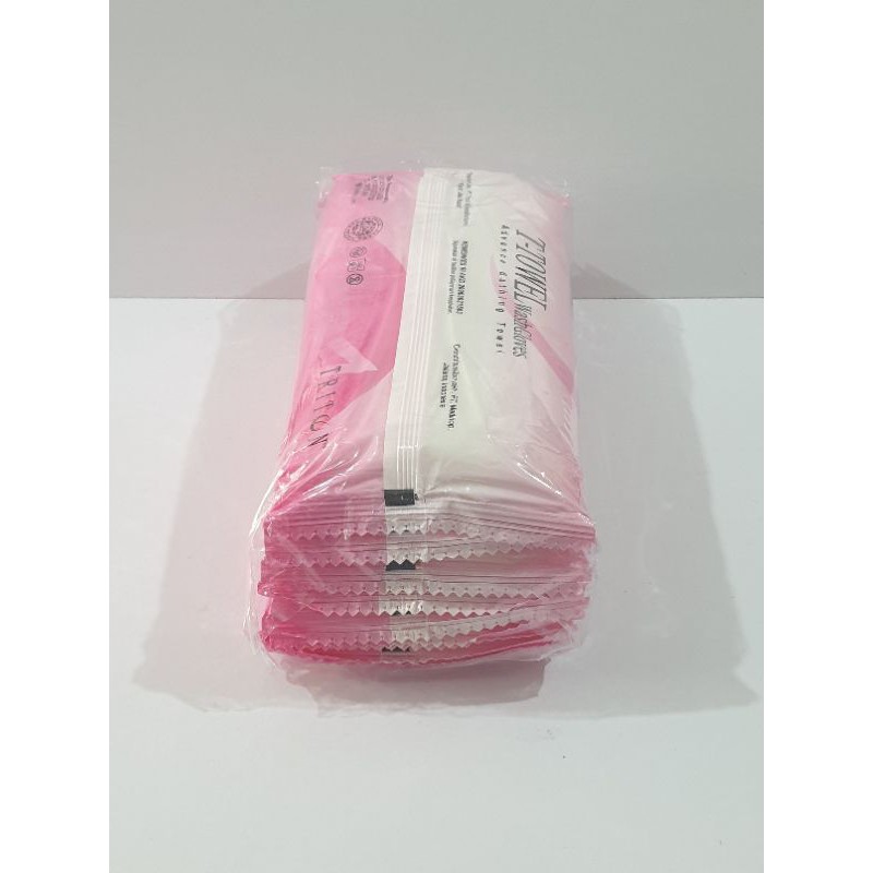 T Towel Wash Gloves Tissue isi 20 Pcs 15 x 25 Cm / Washlap Handuk Waslap