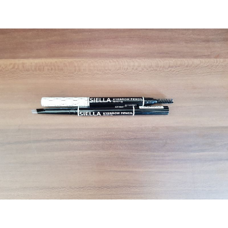 Siella Eyebrow Pencil Matic Putar /Pensil Alis Dark Brown