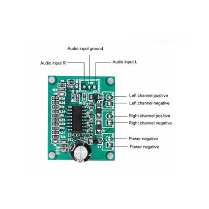 PRODUK TERJAMIN A363 2X15W Mini Digital AMPLI HiFi Stereo Amplifier Kelas D 7-16V 501 **
