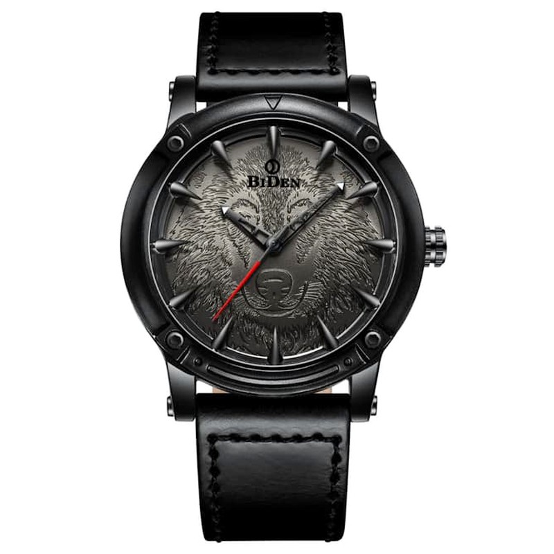 Biden Watch 0185 Black Jam Tangan Original