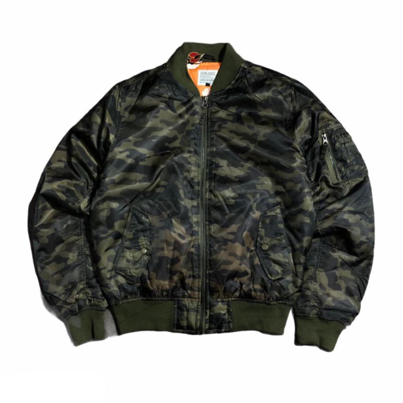 Future Bullet Bomber Camo Jacket