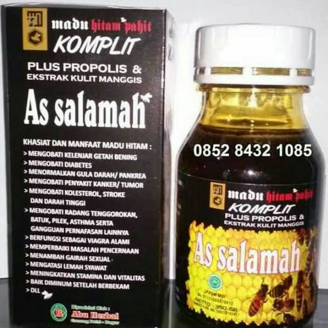 

Madu Hitam Pahit As salamah 350gr