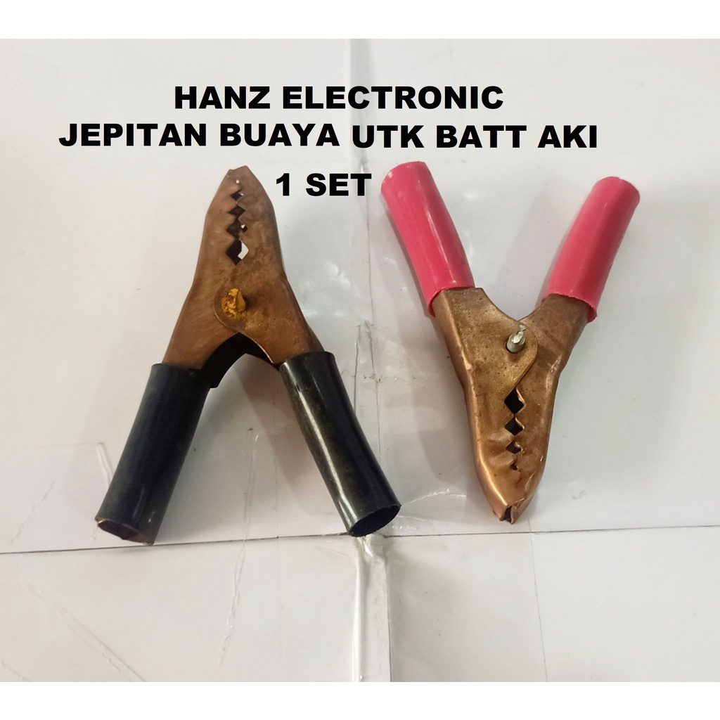 Jepitan Buaya Besar Biasa Digunakan Untuk Aki Mobil  Jepitan Buaya Besar Biasa Digunakan Untuk Aki M