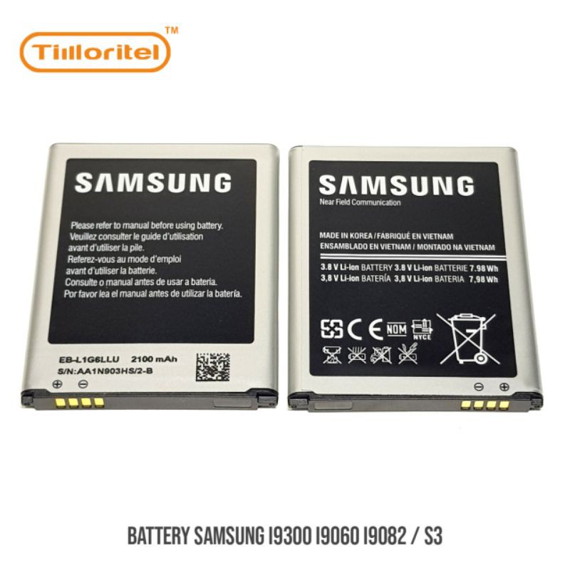 BATTERY SAMSUNG S3 I9300 I9060 I9082