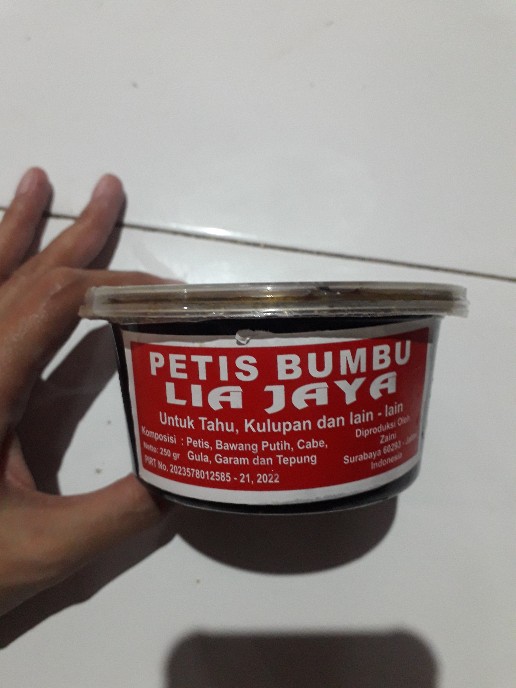 Petis Bumbu Lia Jaya