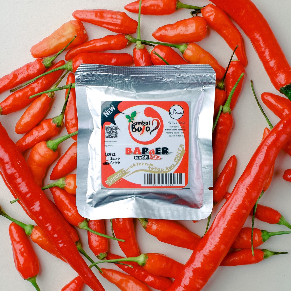 Sambal Viral Sambal Paru - Oseng Paru (Bojo BaPaER) sambal sachet 20gr