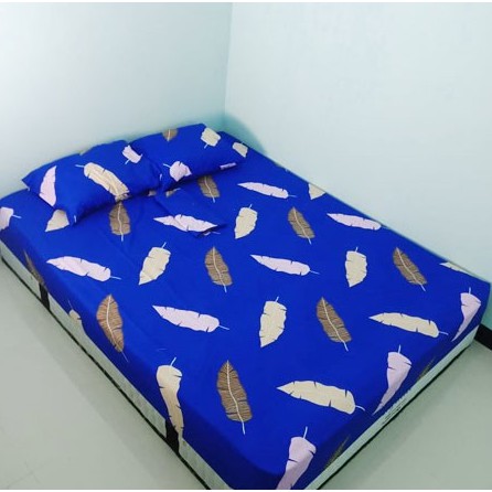Sale Sprei Homemade 120 160 180 Sprei Karakter seprei motif berkualitas (Motif Daun)