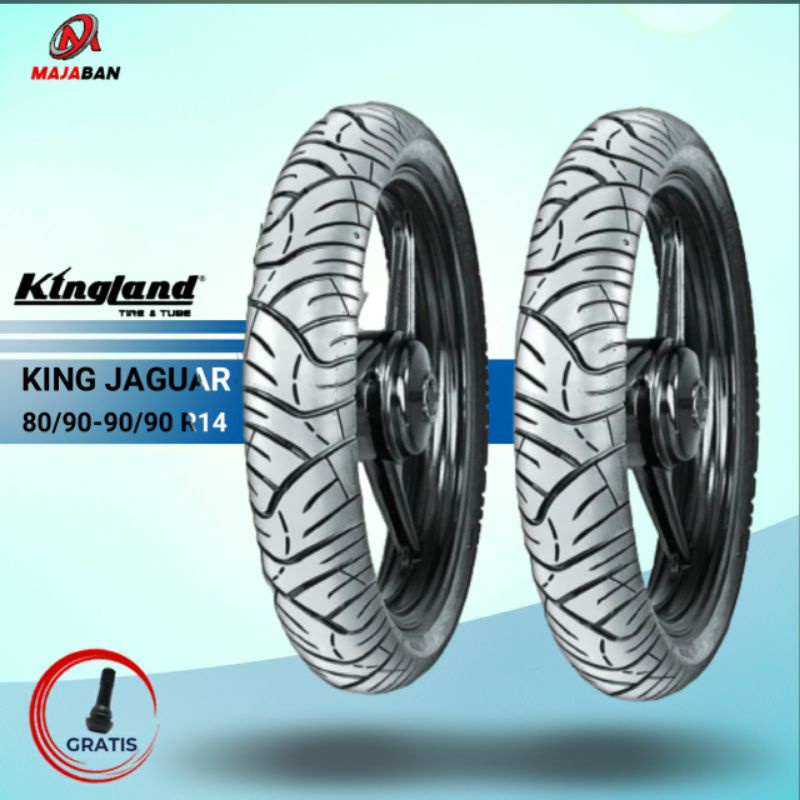 Paket Ban Motor Matic // KINGLAND KING JAGUAR 80/90 - 90/90 Ring 14
