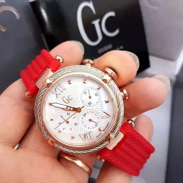 Big sale Jam tangan wanita merk Guess collection ori BM terbaru