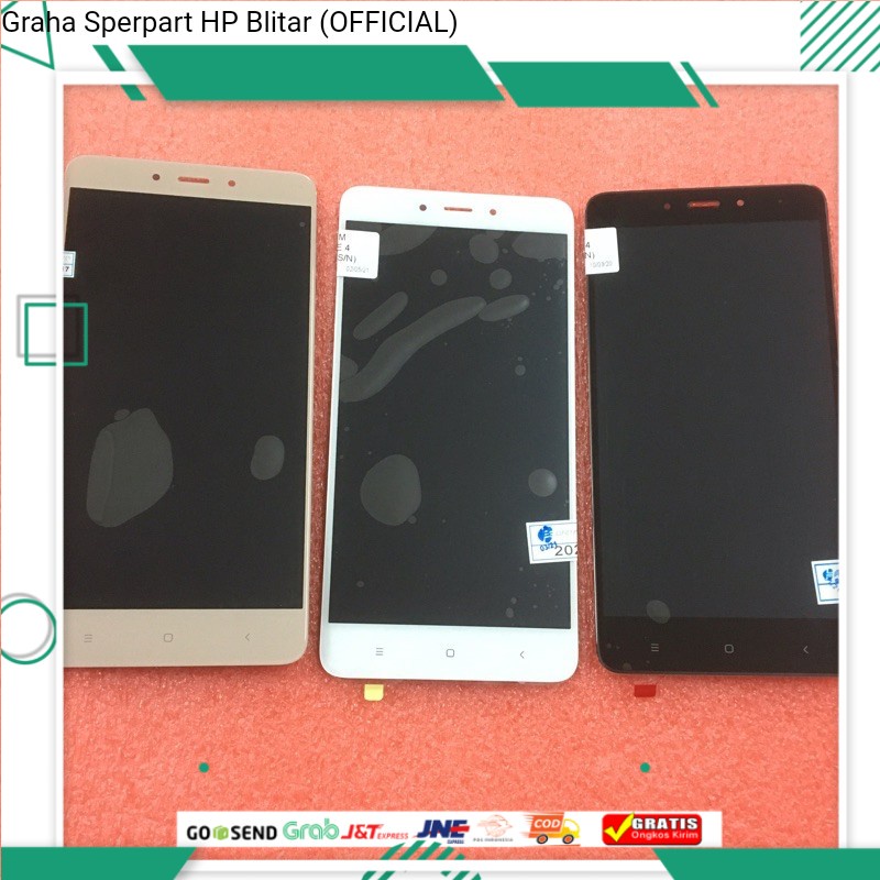 LCD TOUCHSCREEN XIAOMI NOTE 4 / LCD TS REDMI NOTE 4 / LCD TC REDMI NOTE 4 MEDIATEK