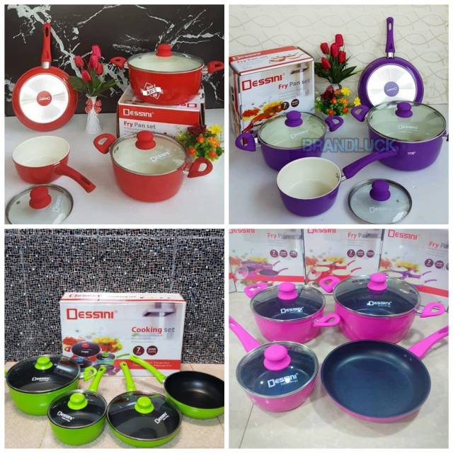 Panci set Dessini 7pcs original