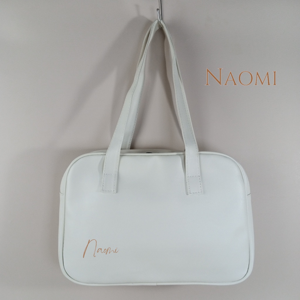 NAOMI - Alice Hand Bag Wanita - Import Tas Kerja Kulit Sintetis - Fashion Bag Wanita - Tas Traveling - Tas Naomi - Naomi Bag