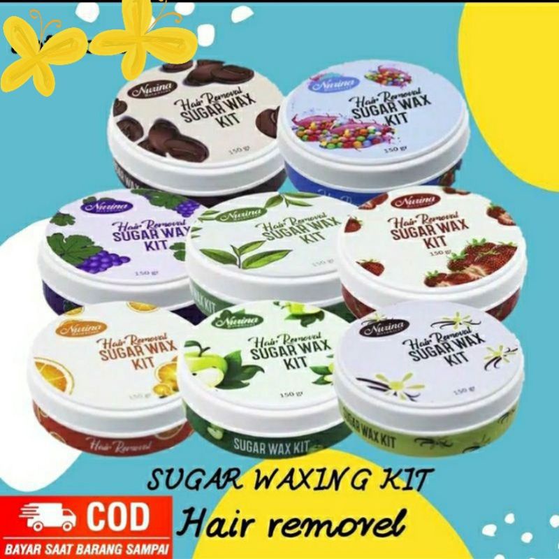 Sugar waxing kit hair removal  penghilang bulu rambut