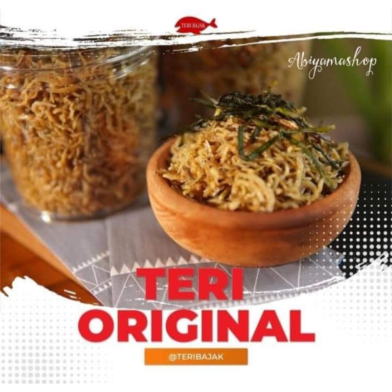 

Teri ORIGINAL TANPA sambal 150 gram | Oleh - Oleh Teri Bajak Khas Medan