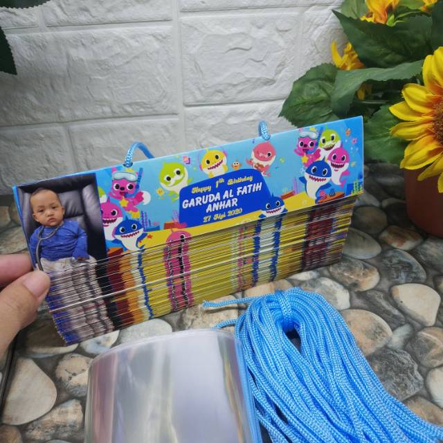 

Plastik Ultah 20×37 / Plastik Ulang Tahun / Plastik Handtag / Snack ultah Tali Koor Warna