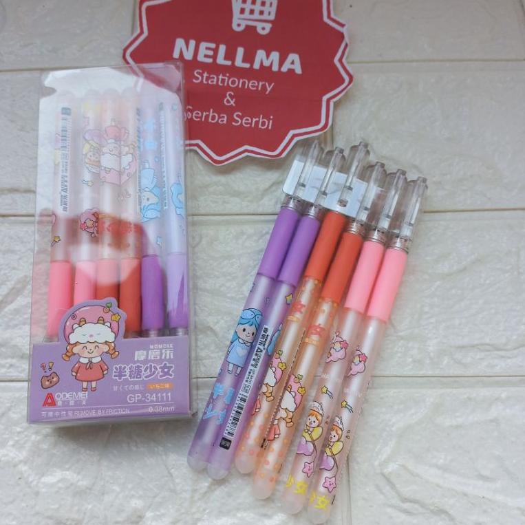 

⇐ Pulpen bisa dihapus Aodemei Motif (isi 12pcs) ☃