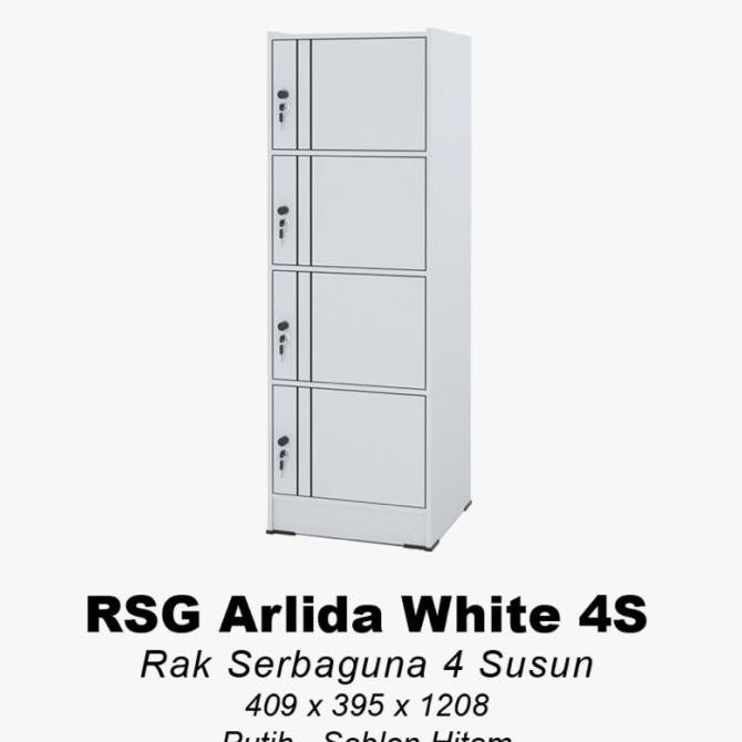 

Office & Stationery | Document Organizer | Olympic Rsg Arlida Lemari Loker Locker 4 Pintu Rak Susun Kantor Kayu | Best Seller