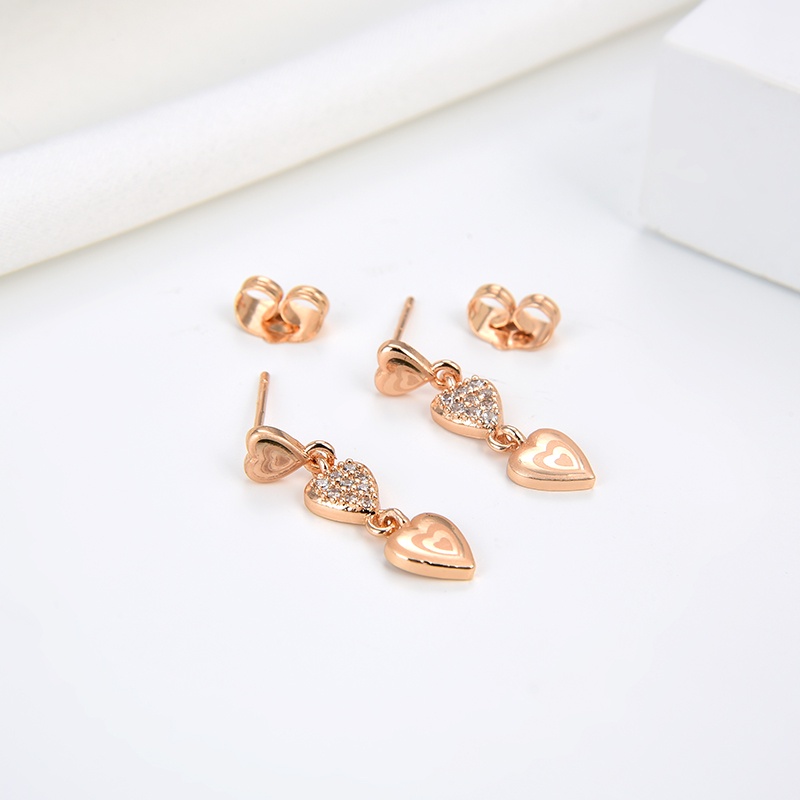COD anting titanium wanita emas muda anti karat dewasa tusuk korea asli panjang dan luntur korea style selamanya dewasa 60e-141E