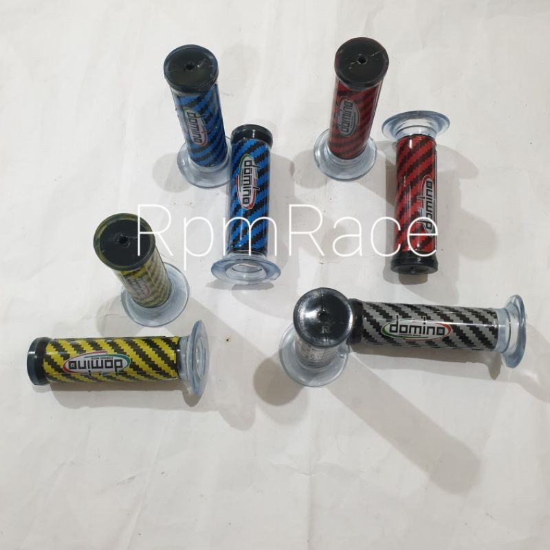 Sarung Gas Handgrip Karbon Domino Universal 1 pasang Kiri Kanan