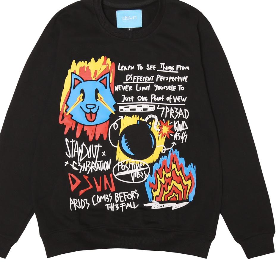 Siap Kirim DSVN - Crewneck Sweater Outerwear Pria - KIDS