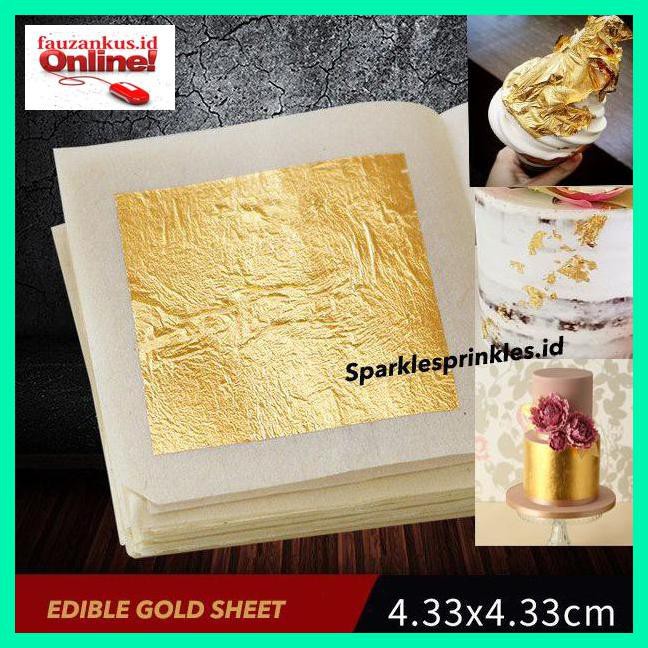 

Er5Etg5- Edible Gold Sheet Leaf 24K Bisa Dimakan Bj0Pbtt-