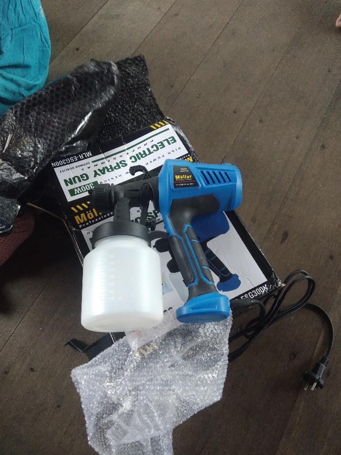 Mollar Mlr-esg300 Spray Gun Elektrik 300 Watt - Electric
