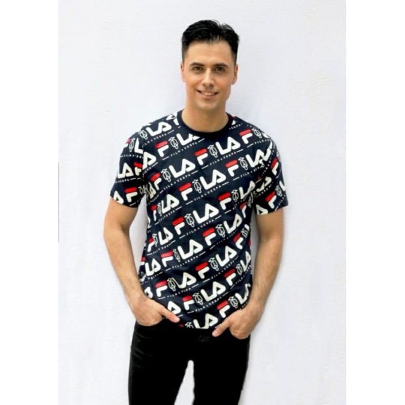 Kaos Fila X Vespa Original Fitcher Men Shirt