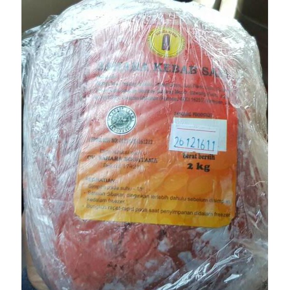 

ENAK Daging Kebab Premium Sahara 1kg BANYAK RASA