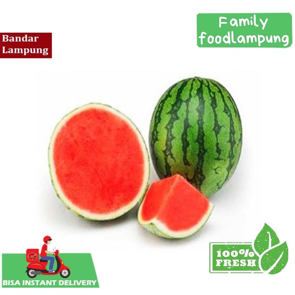 

Family Food Lampung Semangka Non Tanpa Biji 3,5 kg - 4 kg