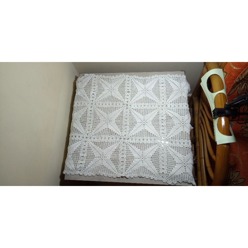 taplak meja ruang tamu rajut