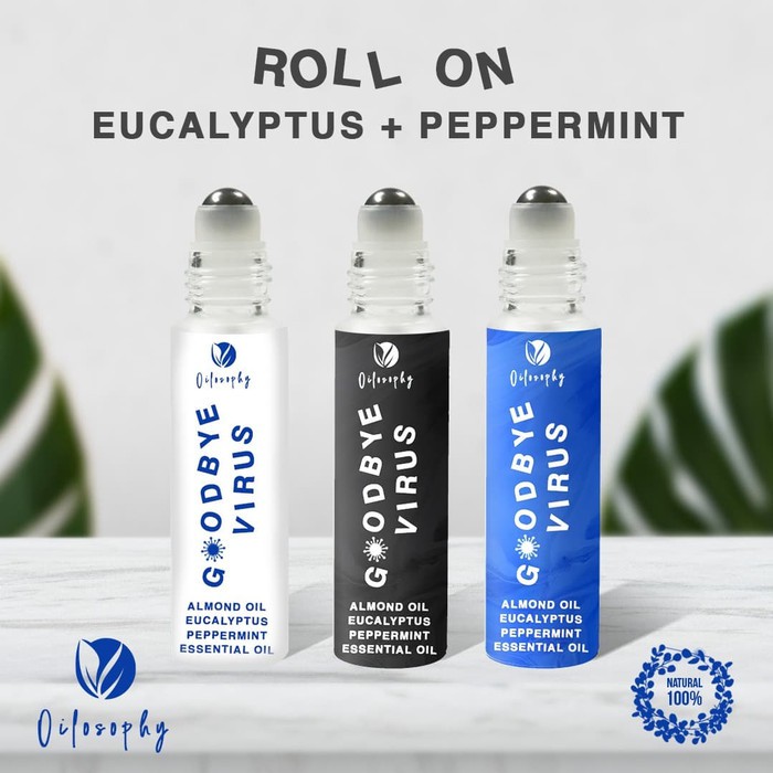 ROLL ON EUCALYPTUS PEPPERMINT | ANTI VIRUS ESSENTIAL OIL