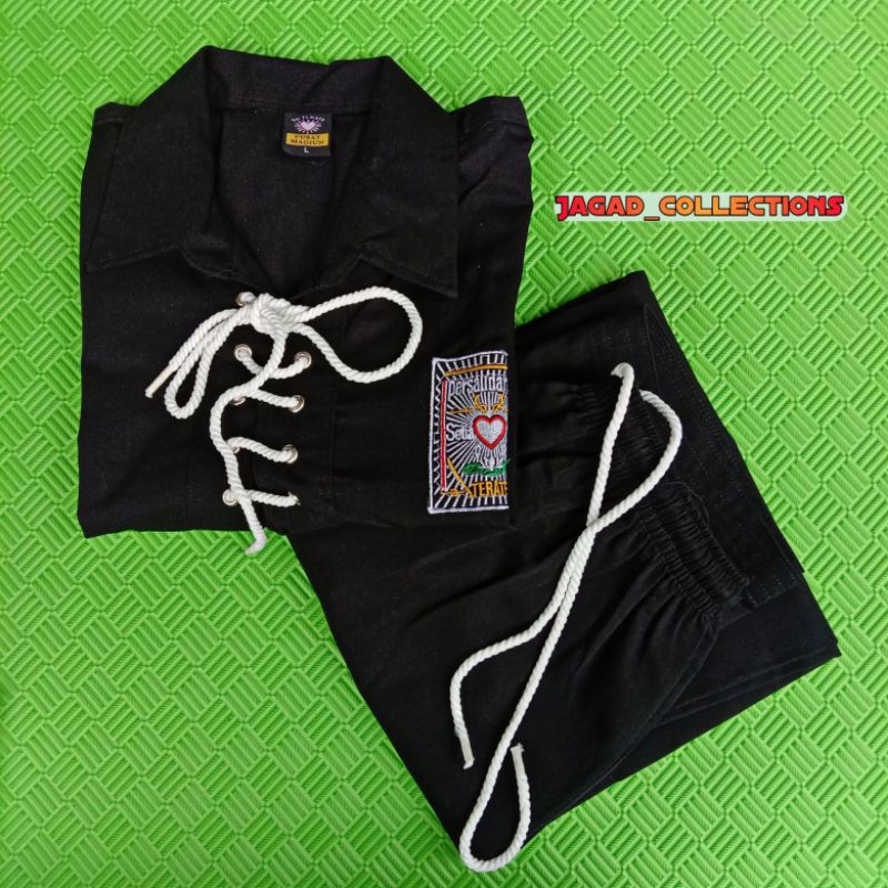 (COD) Seragam Silat PSHT/Baju Silat Warga PSHT (Sakral plus Komprang)