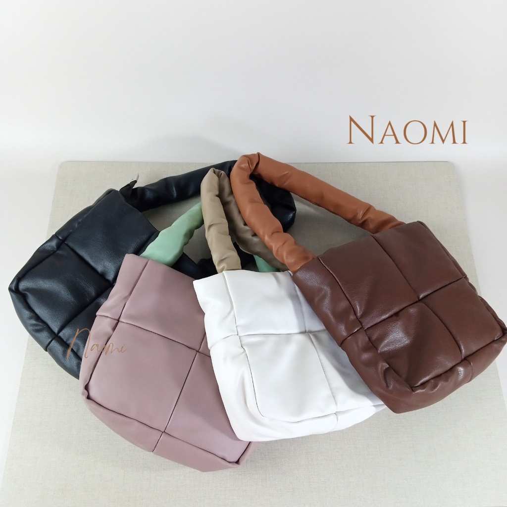 NAOMI - Tas Import Soft Lexie Premium Bag - Sintetis Bag Import Wanita High Quality Premium - Fashion Bag Tas Kerja Kuliah Cantik Lembut Terbaru - Tas Wanita - Tas Naomi - Naomi Bag - Tas souvenir - tas kado