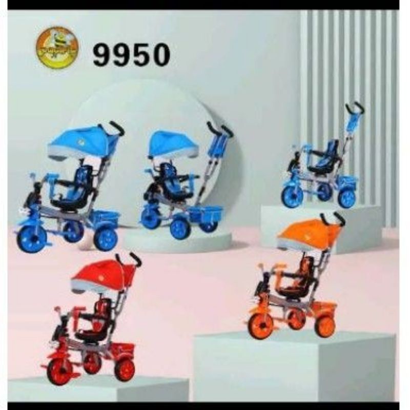 Terbaru Sepeda anak Roda Tiga Tricycle Pacific 9950
