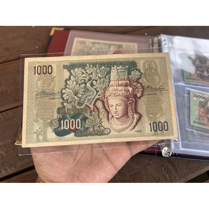 Uang Kuno 1000 Budaya XF 01