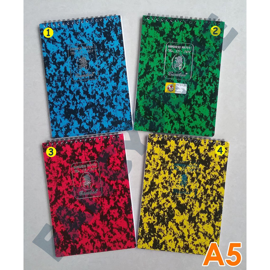 

Notebook Spiral A5 No. 15-501 / Agenda Diary Notes Buku Catatan