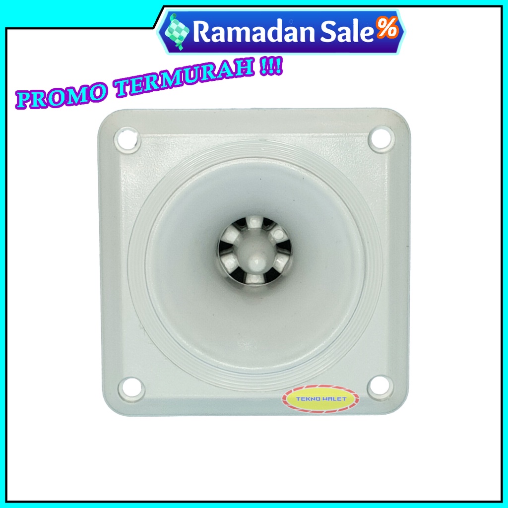 Tweeter kb-61 PUTIH ( PROMO TERMURAH ) / Speaker walet / tuiter suara inap burung walet