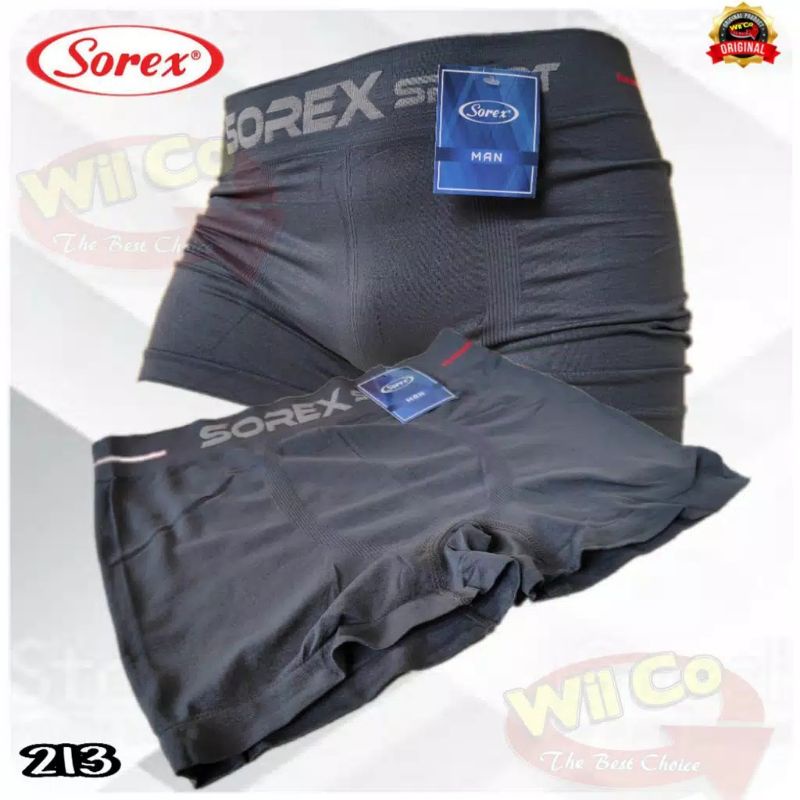 Pakaian Dalam Celana Dalam (CD) Boxer Pria Sorex 3802
