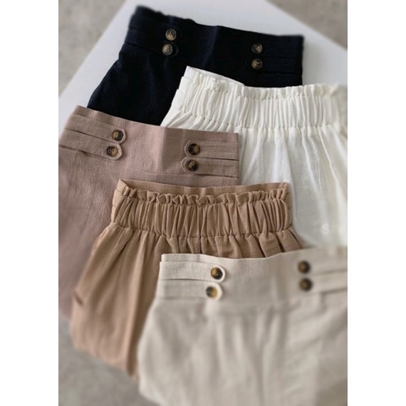 PROMO!! Celana Kulot Linen Highwaist Alia Linen Pants KULOT KEKINIAN CELANA WANITA TERLARIS CELANA LINEN