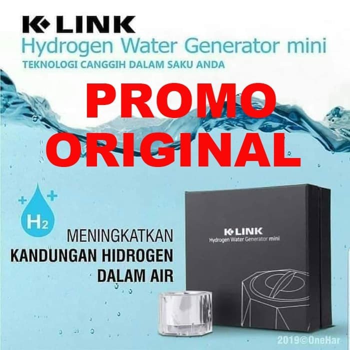 KLink Hydrogen Water Generator Mini Mesin Produksi Air Hidrogen