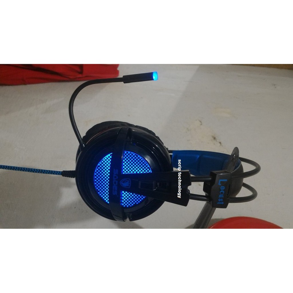 Headset Gaming Sades SA 704 Locust