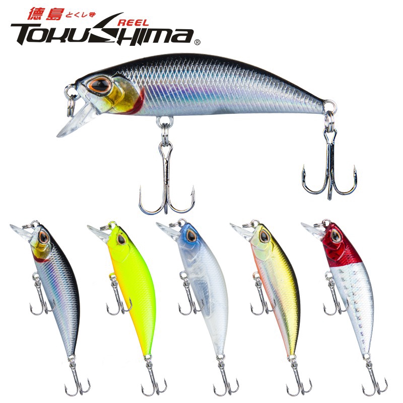 1PCS 5g/5.5cm Mini Minnow Lure Top Water Lure Umpan Pancing Buatan Umpan Mancing Plastic Bait Umpan Ikan Kail Pancing Alat Pancing Murah Alat Pancing Umpan Pancing Umpan Mancing relix nusantara