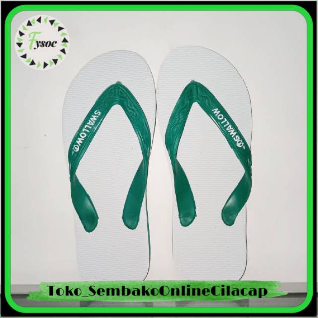 SANDAL SWALLOW KLASIK SERI 9 9½ 10 10½ DAN UKURAN JUMBO 11