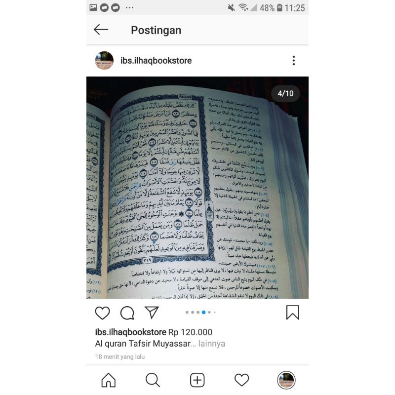 Al quran Tafsir Muyassar ukuran 14x20 cmRosm Ustmani Ori