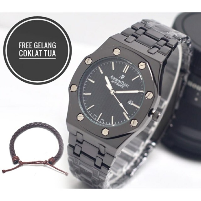 JAM TANGAN PRIA BRANDED FREE GELANG