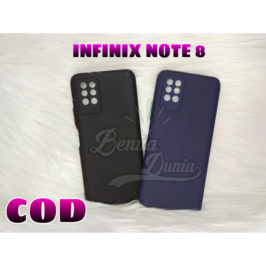 CASE MACARON INFINIX SMART 6 -INFINIX HOT 11S NFC // SOFTCASE MACARON PROTECTION PELINDUNG KAMERA - BD